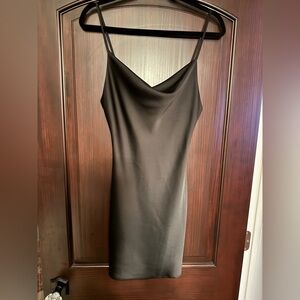 Urban Outfitters Elegant Black Slip Dress